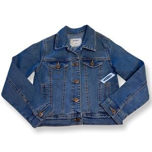 NWT Old Navy Girls Jean Jacket - size Medium (8)